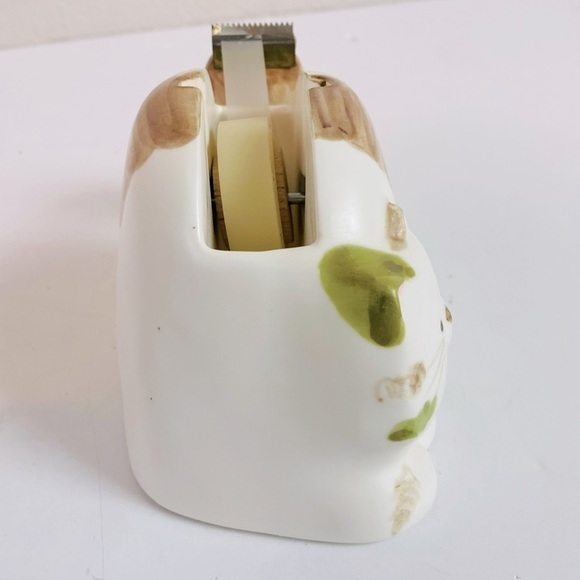 Takahashi Striped Tabby Cat Ceramic Tape Dispenser - Picture 4 of 7